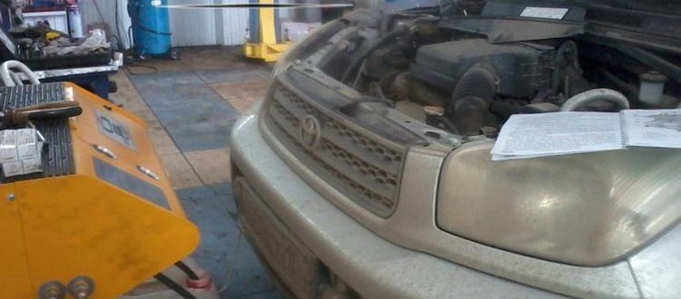 Замена масла в АКПП Toyota RAV